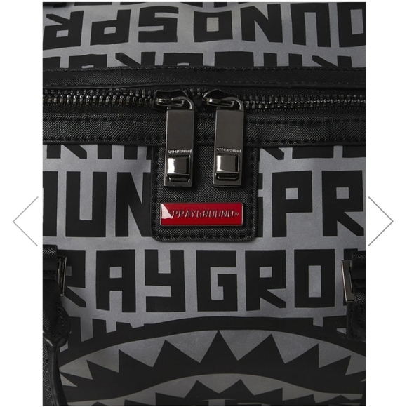 SPRAYGROUND. INFINITI 3M MINI DUFFLE in GREY - Picture 7 of 15